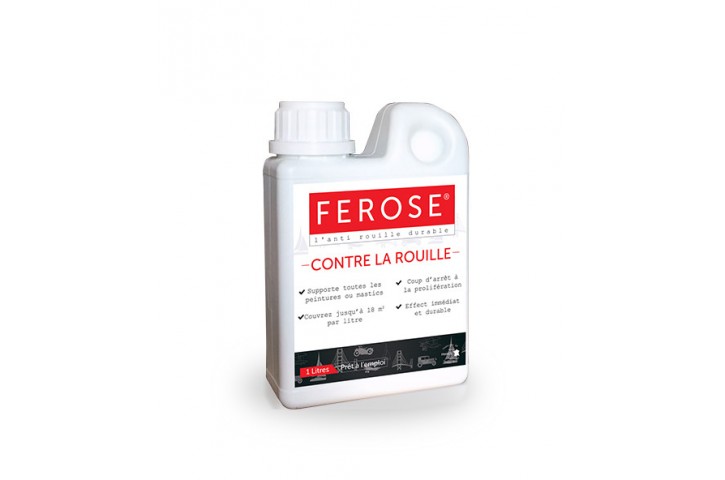 FEROSE - TRANSFORMATEUR DE ROUILLE 250ml