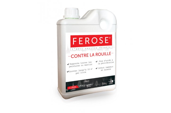 FEROSE - TRANSFORMATEUR DE ROUILLE 500ml