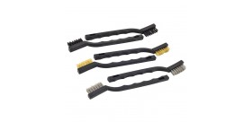 LOT DE 6 BROSSES A BOUGIES, POILS DOUX