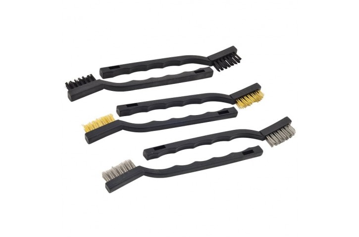 LOT DE 6 BROSSES A BOUGIES, POILS DOUX