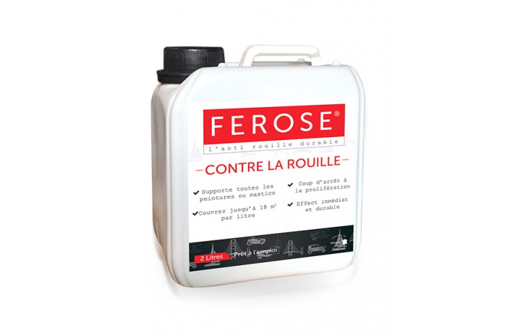 FEROSE - TRANSFORMATEUR DE ROUILLE 2 LITRES