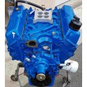 PEINTURE MOTEUR RESTOM BLEU FORD - AU PINCEAU