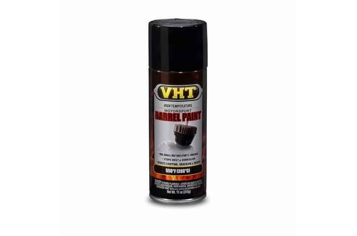 PEINTURE MOTEUR VHT 'BARREL PAINT' - NOIR SATINE