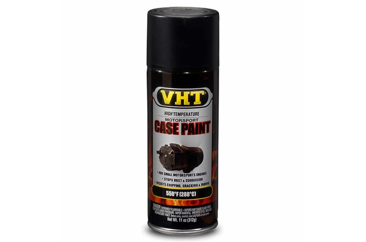 PEINTURE MOTEUR VHT 'CASE PAINT' - NOIR SATINE