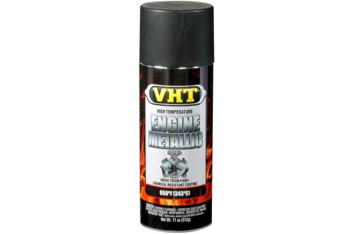 PEINTURE MOTEUR VHT ENGINE METALLIC - NOIR METAL