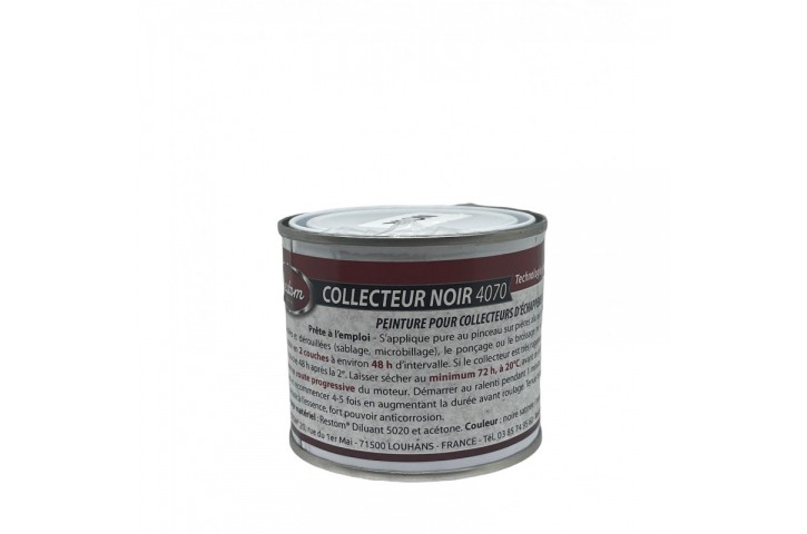 PEINTURE RESTOM POUR COLLECTEURS ECHAPPEMENT - NOIR