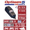 CHARGEUR de batterie OPTIMATE 5 Voltmatic 100% Automatique 