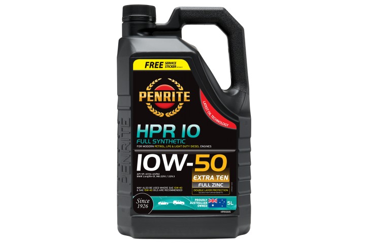 HUILE PENRITE HPR 10 10W50 SYNTHESE - 5 litres