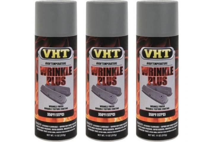 PEINTURE VHT VERMICULEE GRISE, CARTON DE 6