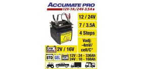 CHARGEUR 12/24V commutable ACCUMATE Pro