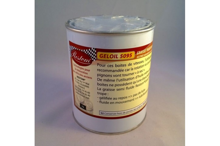 GRAISSE SEMI FLUIDE RESTOM GELOIL 5095